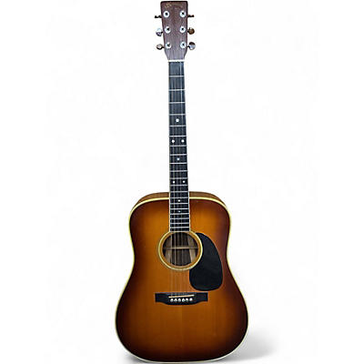 Vintage 1975 Martin D35 Sunburst Acoustic Guitar