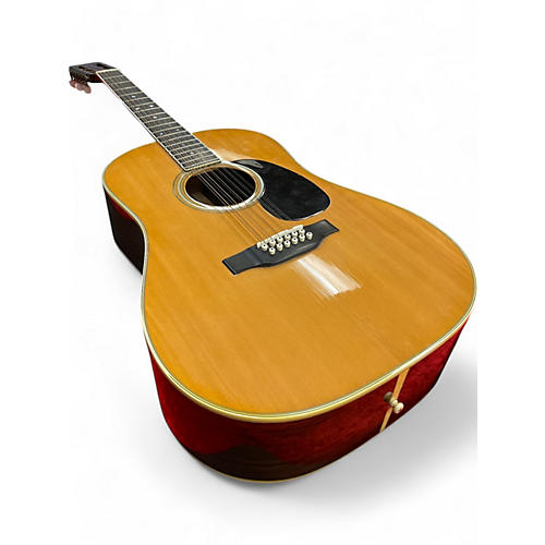 Martin Vintage 1975 Martin d12-35 Natural 12 String Acoustic Guitar Natural