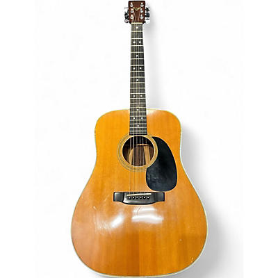 Vintage 1975 Martin d76 natural Acoustic Guitar