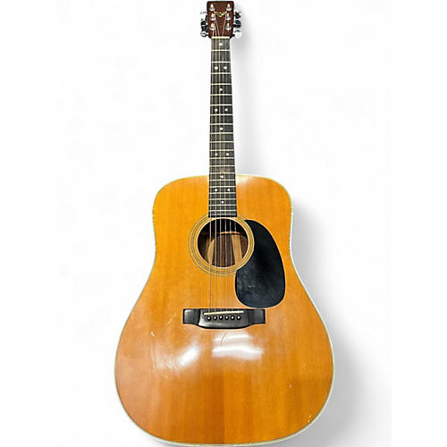 Vintage 1975 Martin d76 natural Acoustic Guitar natural