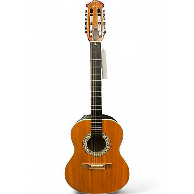 Vintage 1975 Ovation 1613 CLASSICAL Natural Classical Acoustic Electric Guitar