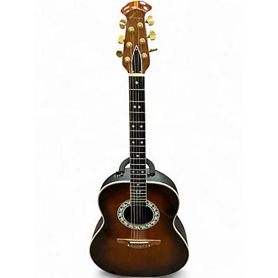 Vintage 1975 Ovation 1617-1 Vintage Natural Acoustic Guitar