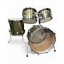 Vintage 1975 SONOR 4 Piece Phonic Centennial Aged Metallic Pewter Drum Kit Aged Metallic Pewter
