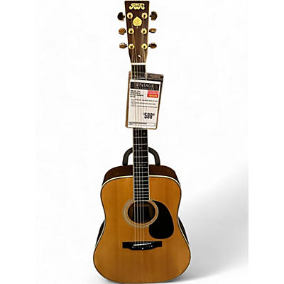 Vintage 1976 Aspen AD33-0 Natural Acoustic Guitar