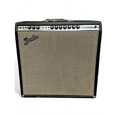 Vintage 1976 Fender 76 Super Reverb Silver Face  Tube Guitar Combo Amp