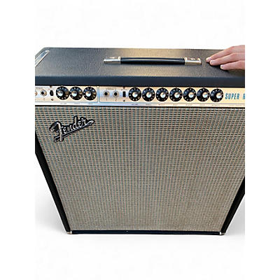Vintage 1976 Fender 76 Super Reverb silver face Guitar Cabinet