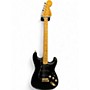 Vintage 1976 Fender American Standard Stratocaster Black Solid Body Electric Guitar Black