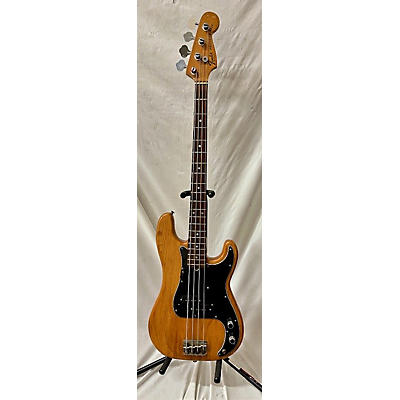 Fender Vintage 1976 Fender Precision Bass Natural Electric Bass Guitar