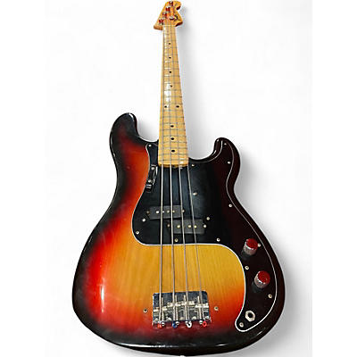 Vintage 1976 Fender Precision Bass Sunburst Electric Bass Guitar