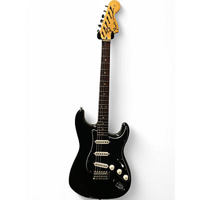 Vintage 1976 Fender STRATOCASTER Black Solid Body Electric Guitar