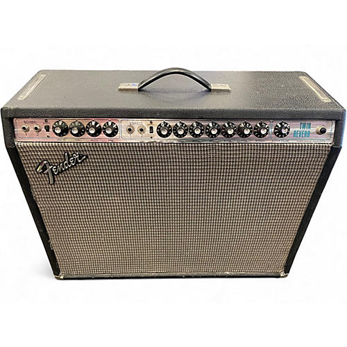 Vintage 1976 Fender Twin Reverb 2x12 Tube Guitar Combo Amp