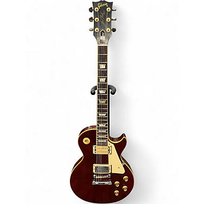 Vintage 1976 Gibson Les Paul Deluxe Wine Red Solid Body Electric Guitar