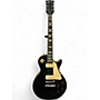Vintage 1976 Gibson Les Paul Pro Deluxe Black Solid Body Electric Guitar Black