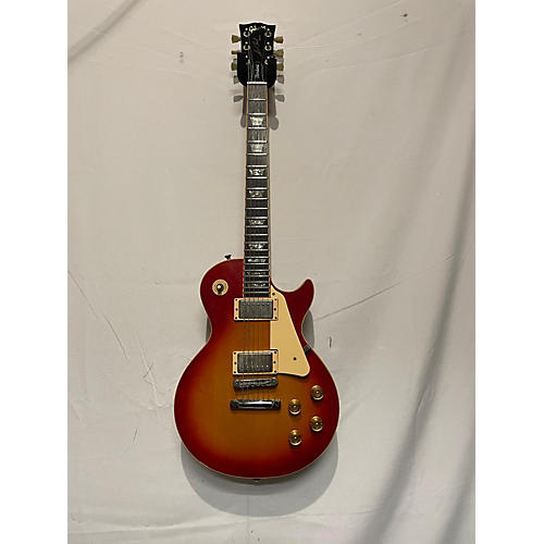 Gibson Vintage 1976 Gibson Les Paul Standard Deluxe Conversion Sunburst Solid Body Electric Guitar Sunburst