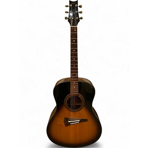 Vintage 1976 Gibson MK35 2 Color Sunburst Acoustic Electric Guitar 2 Color Sunburst