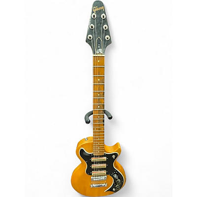 Vintage 1976 Gibson S-1 Natural Solid Body Electric Guitar