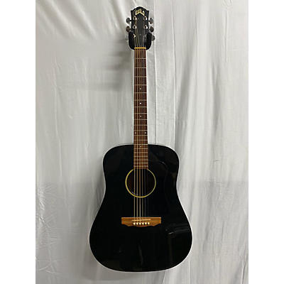 Guild Vintage 1976 Guild D-15 Black Acoustic Guitar