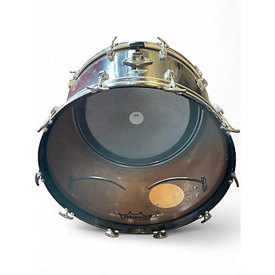 Vintage 1976 Ludwig 4 Piece DRUM SET Black Drum Kit