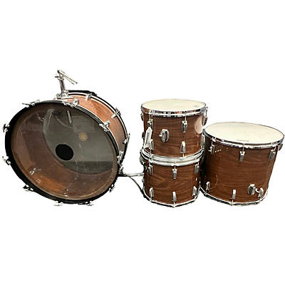 Ludwig Vintage 1976 Ludwig 4 piece Big Beat Walnut Cortex Drum Kit