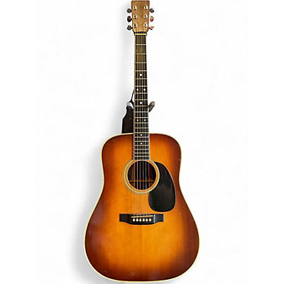 Vintage 1976 Martin D-35 Sunburst Acoustic Guitar