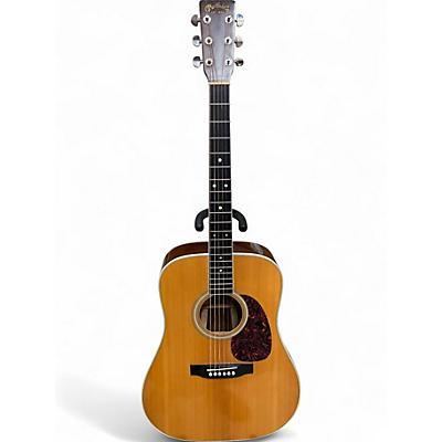 Vintage 1976 Martin D35 Natural Acoustic Guitar