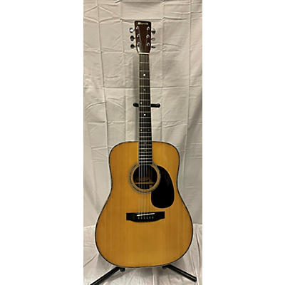 Vintage 1976 Morris W-35 Natural Acoustic Guitar