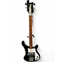 Vintage 1976 Rickenbacker 4000 Black Electric Bass Guitar Black