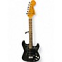 Vintage 1977 Fender Stratocaster Black Solid Body Electric Guitar Black