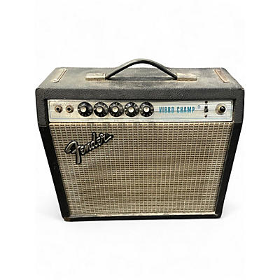 Vintage 1977 Fender VIBRO CHAMP Tube Guitar Combo Amp