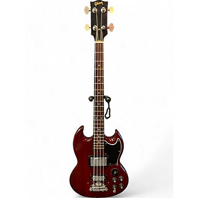 Gibson Vintage 1977 Gibson EB-3 Cherry Electric Bass Guitar