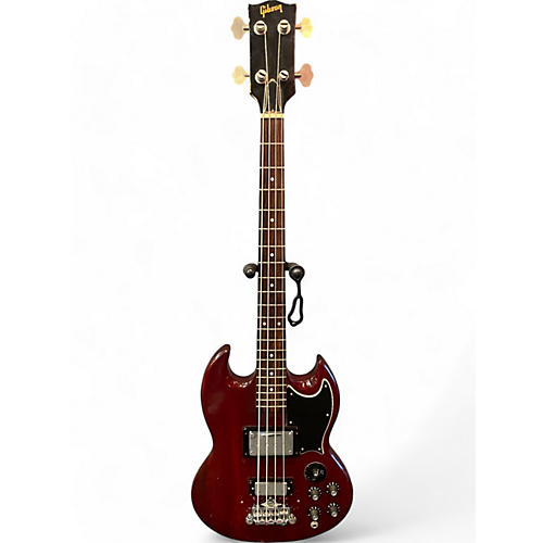 Gibson Vintage 1977 Gibson EB-3 Cherry Electric Bass Guitar Cherry