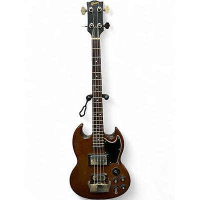 Vintage 1977 Gibson EB-3 Walnut Electric Bass Guitar