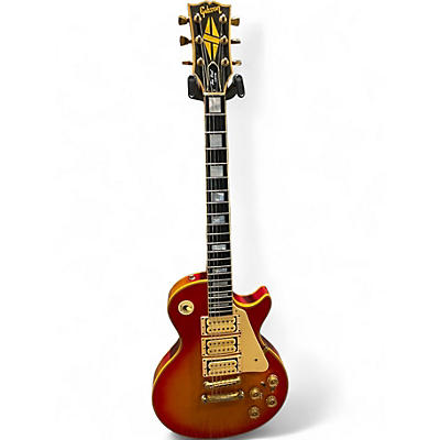 Vintage 1977 Gibson LES PAUL CUSTOM Cherry Sunburst Solid Body Electric Guitar