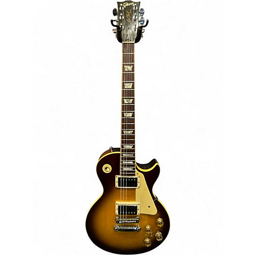 Vintage 1977 Gibson Les Paul Standard 2 Color Sunburst Solid Body Electric Guitar 2 Color Sunburst