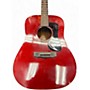 Vintage 1977 Guild D25 Wine Red Acoustic Guitar Wine Red