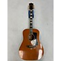 Vintage Guild Vintage 1977 Guild D55NT Natural Acoustic Guitar Natural