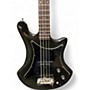 Vintage 1977 Guild b-301 Black Electric Bass Guitar Black