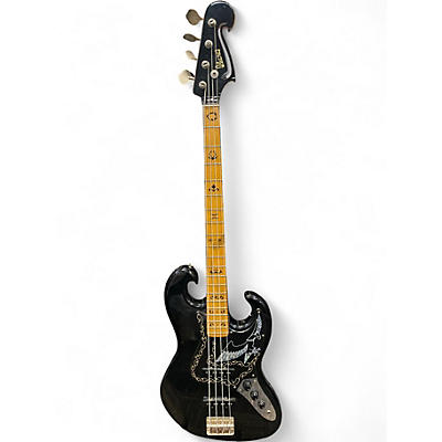 Vintage 1977 Ibanez 2609B Black Electric Bass Guitar