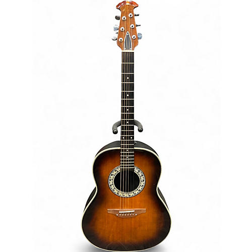 Vintage 1977 Ovation 1111 2 Color Sunburst Acoustic Guitar 2 Color Sunburst