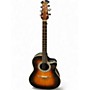 Vintage 1977 Ovation 1661 2 Tone Sunburst Acoustic Electric Guitar 2 Tone Sunburst