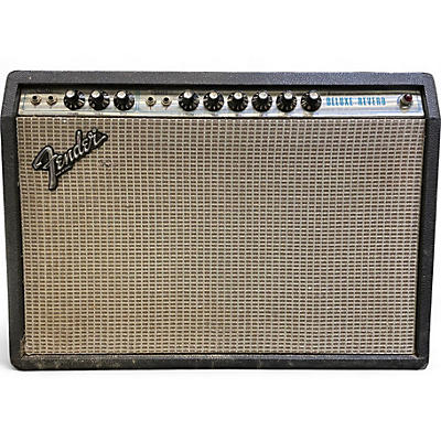 Vintage 1978 Fender Deluxe Reverb Tube Guitar Combo Amp