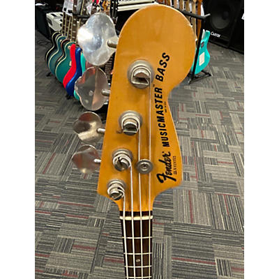 Fender Vintage 1978 Fender MUSICMASTER BASS Olympic White Electric Bass Guitar