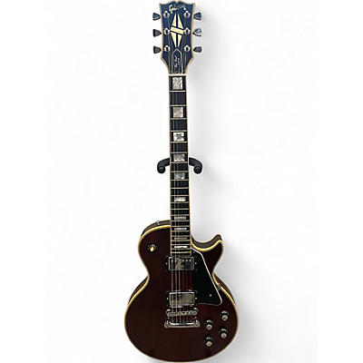 Vintage 1978 Gibson Les Paul Custom Wine Red Solid Body Electric Guitar