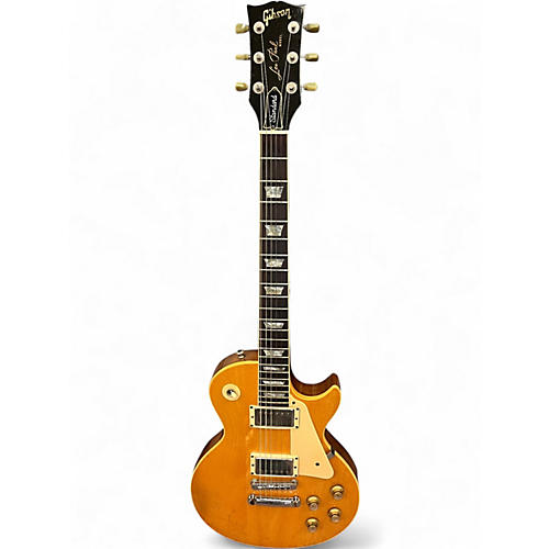 Vintage 1978 Gibson Les Paul Standard Natural Solid Body Electric Guitar Natural