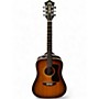 Vintage 1978 Guild D40 Sunburst Acoustic Guitar Sunburst