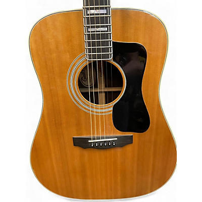 Vintage 1978 Guild D55 Natural Acoustic Guitar