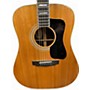 Vintage 1978 Guild D55 Natural Acoustic Guitar Natural