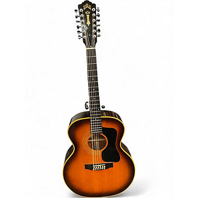 Vintage 1978 Guild F212XL Sunburst 12 String Acoustic Guitar