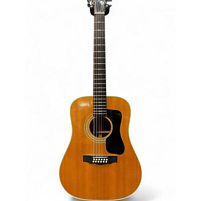 Vintage 1978 Guild G312 12 String Natural 12 String Acoustic Electric Guitar