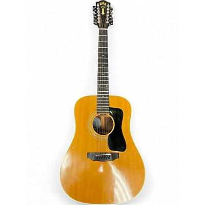 Vintage 1978 Guild G312 NT Natural Acoustic Electric Guitar